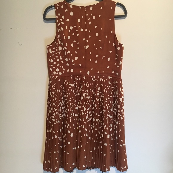 Masion Jules Pleated Fit & Flare Dress - Picture 4 of 6